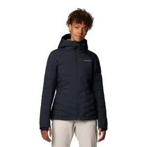 Columbia Joy Peak II Hooded Jacket W 2089041010, Damskie, Czarne, kurtki, poliester, rozmiar: L