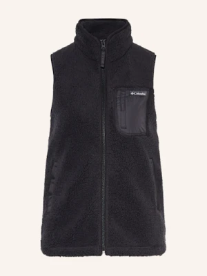Columbia Kamizelka Z Pluszowego Materiału West Bend™ Ii schwarz