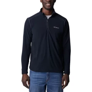 Columbia Klamath Range II Half Zip Fleece 1352472010, Męskie, Czarne, polary, poliester, rozmiar: L