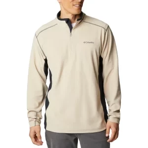 Columbia Klamath Range II Half Zip Fleece 1352472271, Męskie, Beżowe, polary, poliester, rozmiar: L