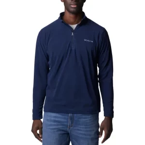 Columbia Klamath Range II Half Zip Fleece 1352472466, Męskie, Granatowe, polary, poliester, rozmiar: L