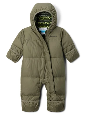 Columbia Kombinezon zimowy "Snuggly Bunny II Bunting" w kolorze khaki rozmiar: 68
