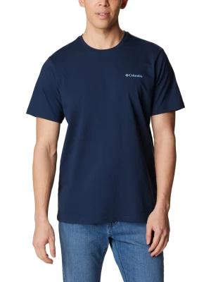Columbia Koszulka "Explorers Canyon" w kolorze granatowym rozmiar: S