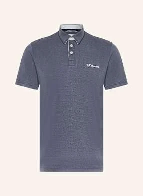 Columbia Koszulka Polo Z Dżerseju Nelson Point™ Activ Fit blau