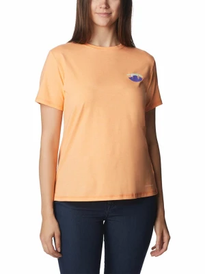 Columbia Koszulka sportowa "Sun Trek™" w kolorze pomarańczowym rozmiar: M