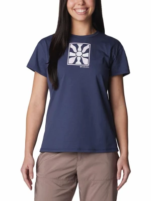 Columbia Koszulka "Sun Trek™" w kolorze granatowym rozmiar: L