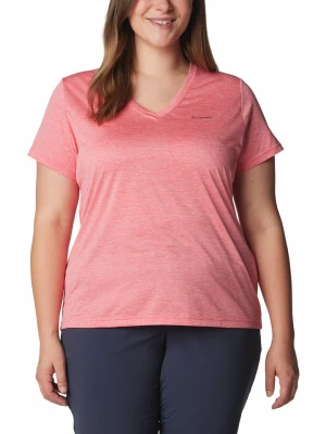 Columbia Koszulka turystyczna "Columbia Hike™" w kolorze jasnoróżowym rozmiar: XL