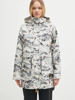 Columbia kurtka High Cascades Interchang kolor beżowy przejściowa oversize 2141501