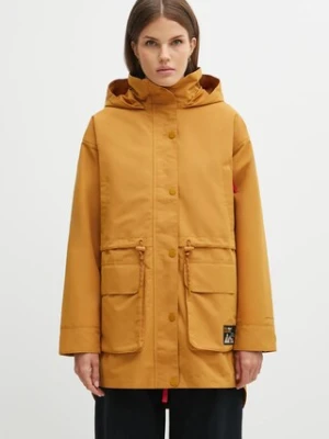 Columbia kurtka High Cascades Interchang kolor brązowy przejściowa oversize 2141501