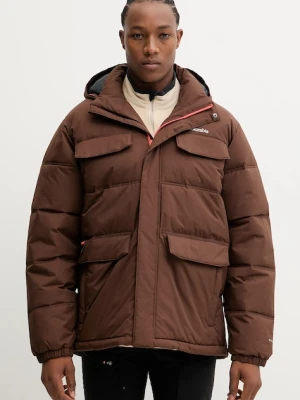 Columbia kurtka Landroamer Puffer męska kolor brązowy zimowa 2088081