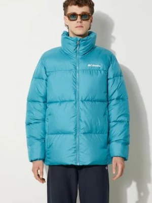 Columbia kurtka M Puffect II Jacket męska kolor turkusowy zimowa 2025821