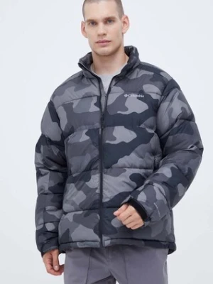 Columbia kurtka męska kolor szary zimowa