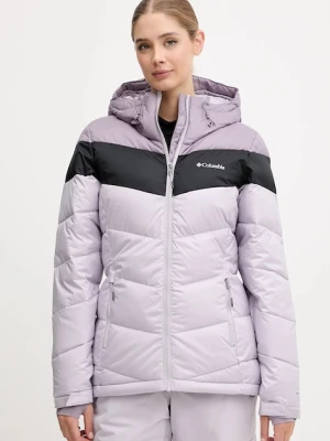 Columbia kurtka narciarska Abbott Peak kolor fioletowy 2105111