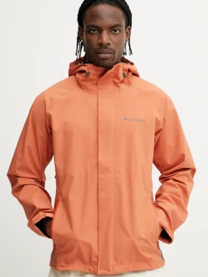 Columbia kurtka outdoorowa Earth Explorer II kolor pomarańczowy 2117013