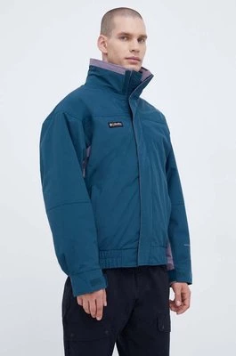 Columbia kurtka outdoorowa kolor turkusowy przejściowa