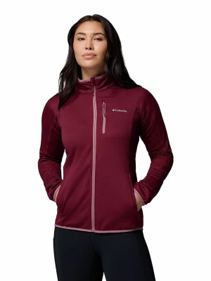 Columbia Kurtka polarowa "Essential Hike Grid" w kolorze czerwonym rozmiar: XS