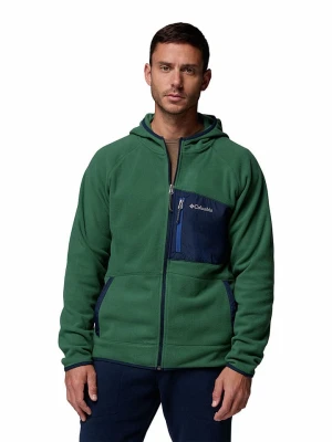 Columbia Kurtka polarowa "Fast Trek Overlay" w kolorze zielonym rozmiar: XL