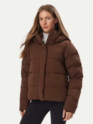 Columbia Kurtka puchowa Amaze Puff 2133714 Brązowy ciemny Regular Fit