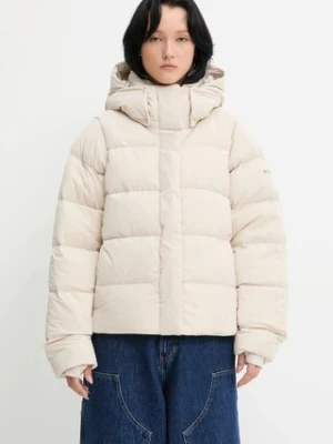 Columbia kurtka puchowa Amaze Puff kolor beżowy zimowa 2133714