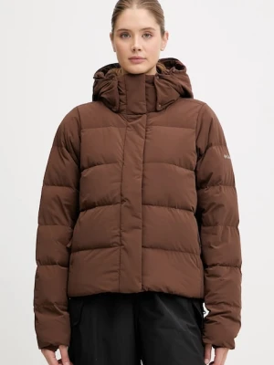 Columbia kurtka puchowa Amaze Puff kolor brązowy zimowa 2133714