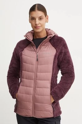 Columbia kurtka sportowa Powder Lite Sherpa Hybrid kolor różowy 2089521