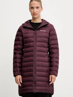 Columbia kurtka sportowa puchowa Lake 22 kolor fioletowy 2088322