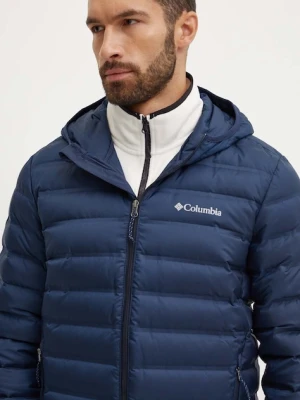 Columbia kurtka sportowa puchowa Lake 22 kolor granatowy 2086294