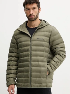 Columbia kurtka sportowa puchowa Lake 22 kolor zielony 2086294