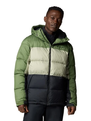Columbia Kurtka zimowa "Slope Style" w kolorze zielono-czarnym rozmiar: M