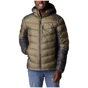 Columbia Labyrinth Loop Hooded Jacket 1957343398, Męskie, Zielone, kurtki, poliester, rozmiar: XL