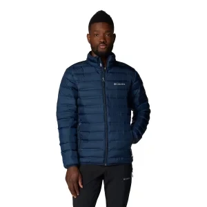 Columbia Lake 22 II Down Hooded Jacket 2086314464, Męskie, Granatowe, kurtki zimowe, poliester, rozmiar: L
