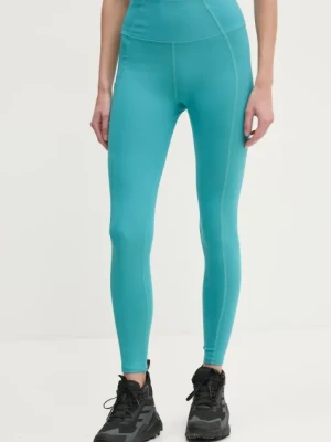 Zdjęcie produktu Columbia legginsy sportowe Boundless Trek damskie kolor turkusowy gładkie 2033514