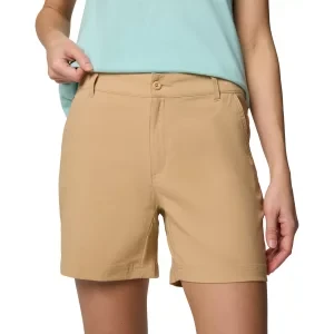 Columbia Leslie Falls Short II 2126061262, Damskie, Beżowe, spodenki, nylon, rozmiar: 36