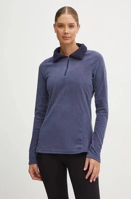 Columbia bluza sportowa Glacial kolor niebieski gładka 1802201