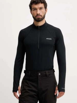 Columbia longsleeve funkcyjny kolor czarny 1638571