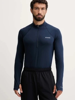 Columbia longsleeve funkcyjny kolor granatowy 1638571