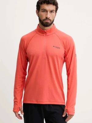 Columbia longsleeve sportowy DriVenture kolor pomarańczowy gładki 2136961