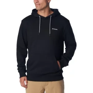 Columbia Marble Canyon French Terry Hoodie 2072791010, Męskie, Czarne, bluzy, poliester, rozmiar: L