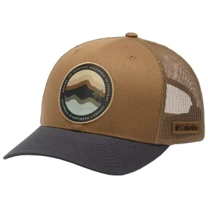 Columbia Mesh Snap Back Hat 1652541262 1652541262, Męskie, Brązowe, czapki z daszkiem, bawełna, rozmiar: One size