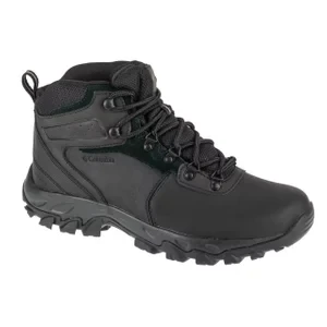 Columbia Newton Ridge Plus II 1594731014, Męskie, Czarne, buty trekkingowe, skóra licowa, rozmiar: 45
