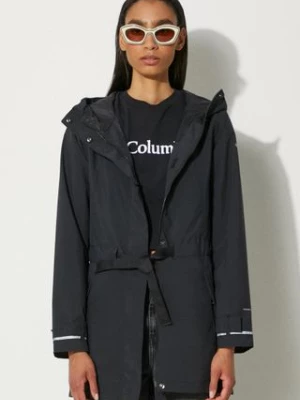 Columbia parka Here and There damska kolor czarny przejściowa 2034763