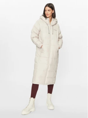 Columbia Płaszcz zimowy Pike Lake™ II Long Jacket Écru Regular Fit