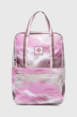 Columbia plecak Trail Traveler damski kolor różowy duży wzorzysty 1997401