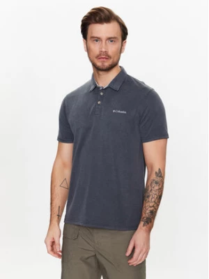 Columbia Polo Melson Point 1772721 Szary Regular Fit