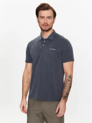 Columbia Polo Nelson Point 1772721 Szary Regular Fit