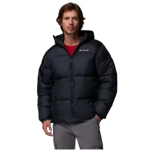 Columbia Puffect II Hooded Jacket 2086851010, Męskie, Czarne, kurtki, poliester, rozmiar: L
