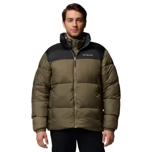 Columbia Puffect III Jacket 2086861397, Męskie, Zielone, kurtki zimowe, poliester, rozmiar: L