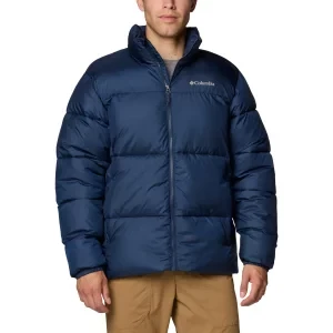 Columbia Puffect III Jacket 2086861464, Męskie, Granatowe, kurtki, poliester, rozmiar: L