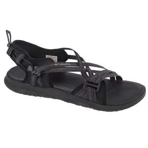 Columbia Sandal W 1889551010, Damskie, Czarne, sandały, tkanina, rozmiar: 36