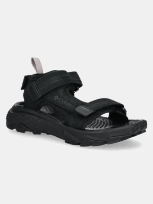 Columbia sandały nubukowe PEAKFREAK RUSH damskie kolor czarny 2121261